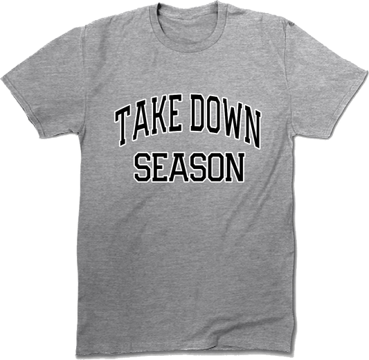 Take Down Season Wrestling Apparel