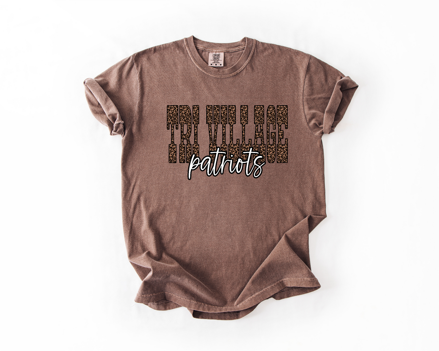 Tri Village Leopard Espresso Comfort Tee