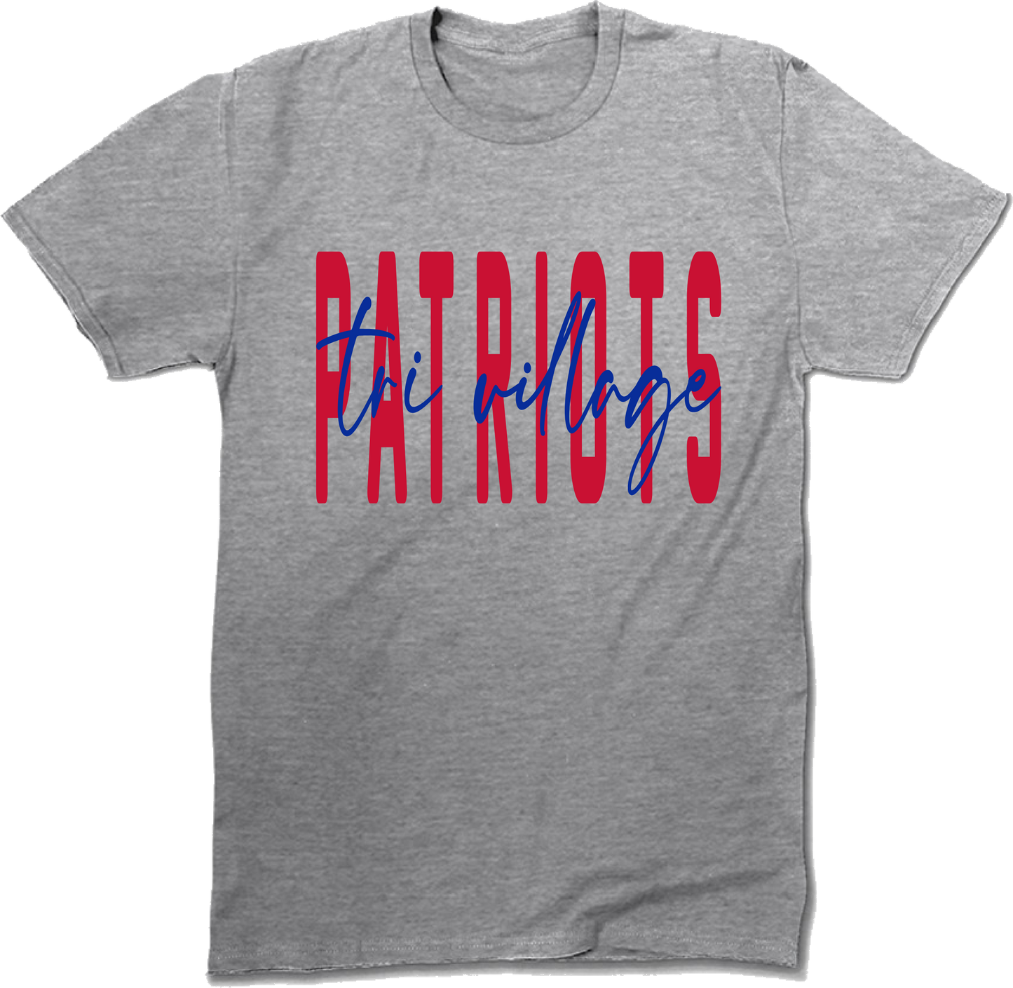 Tri Village Script Through Apparel