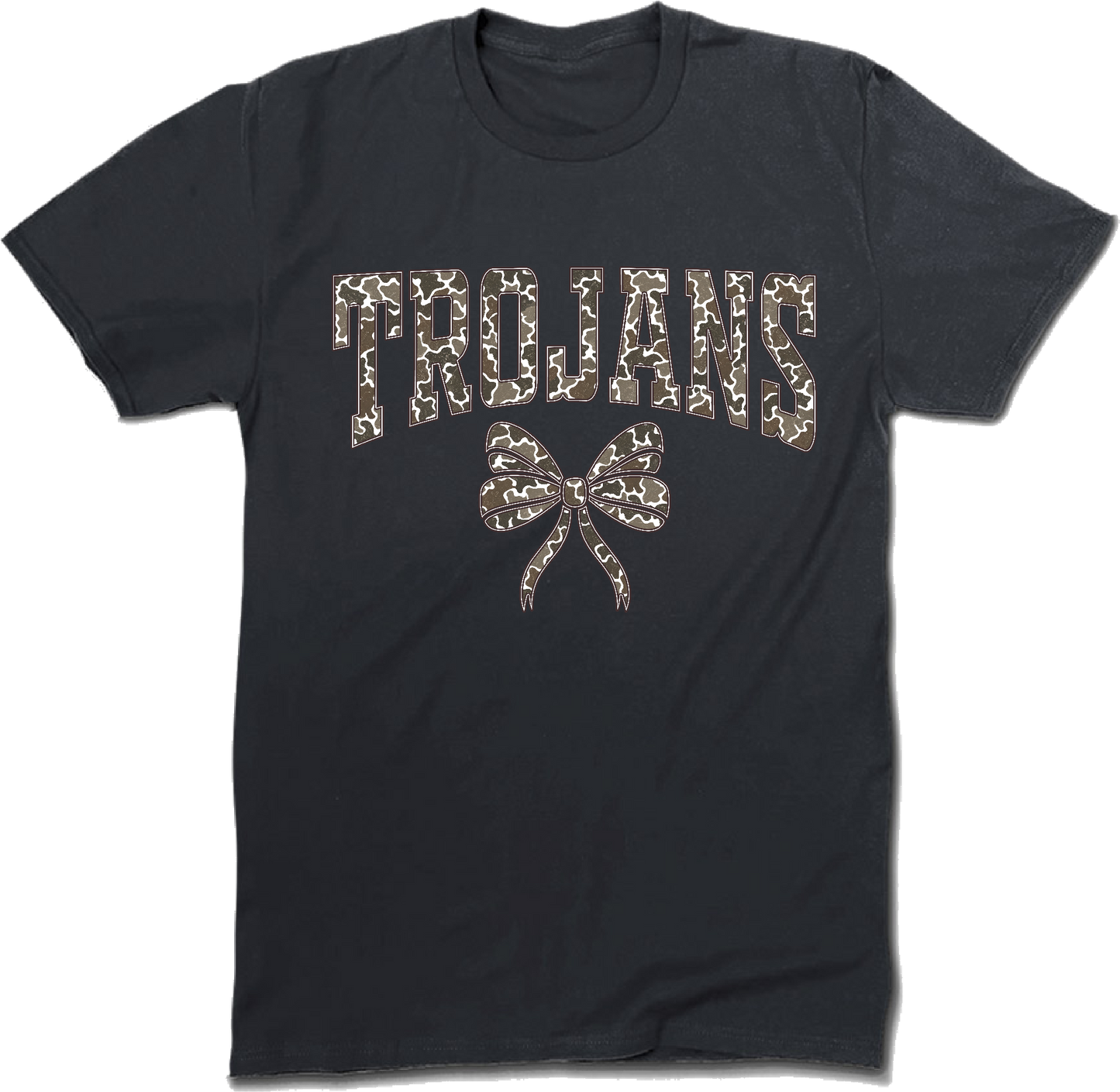Camo Trojans Bow Deal Tee