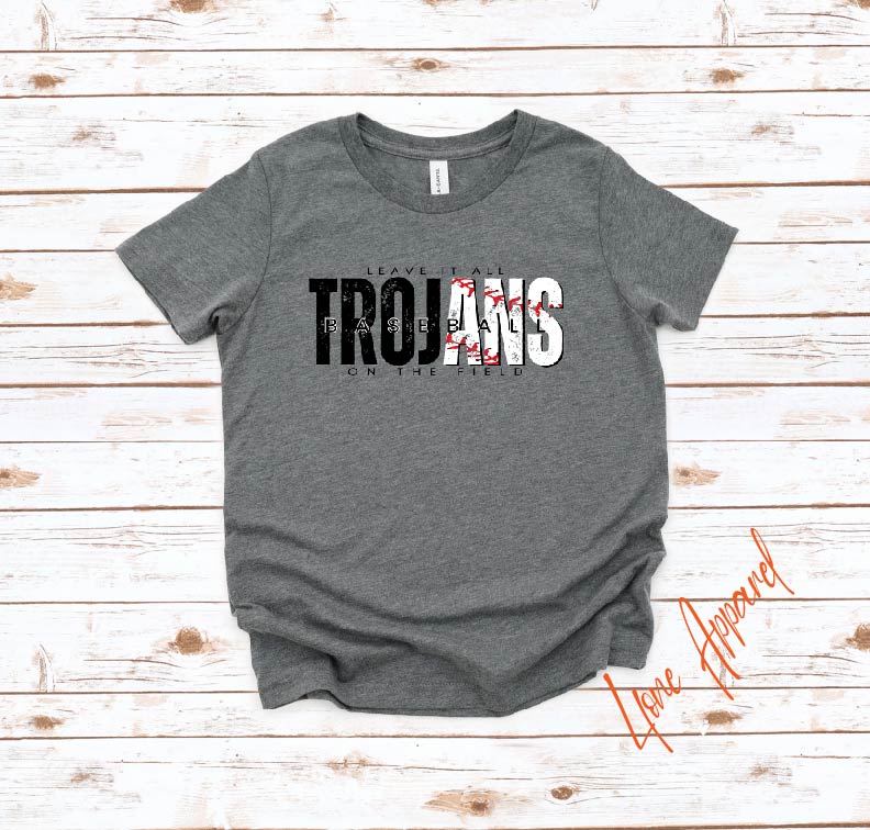 Trojans Baseball Stitches Apparel