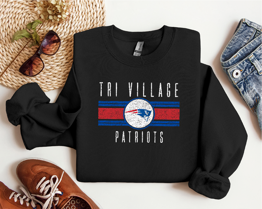 Tri Village Patriots Vintage Lines Apparel