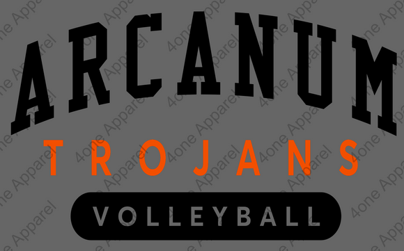 Arcanum Trojans Volleyball Long Sleeve Tees