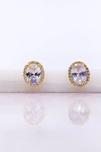 Rhinestone Stud Earrings