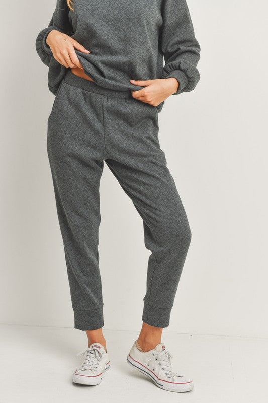 French Terry Crop Jogger