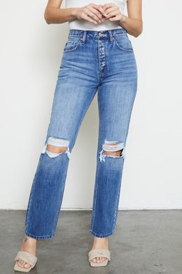 Ultra High Rise Boyfriend Jean