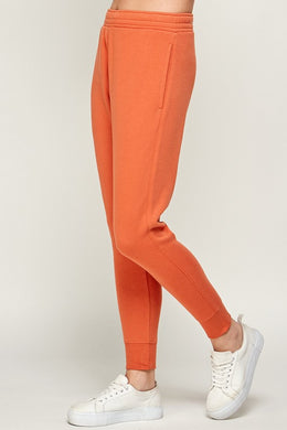 Fleece Jogger Pants with Back Pocket