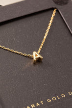 Mini Initial Letter Charm Necklaces