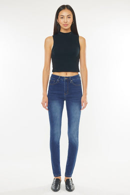 Dark High Rise Super Skinny