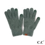 CC Heather Knit Gloves