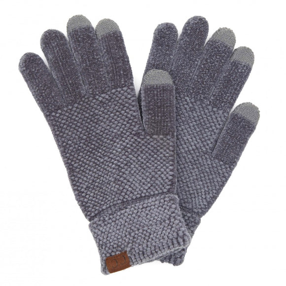 CC Chenile Knit Gloves