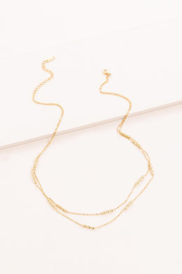 Gold Twisted Necklace