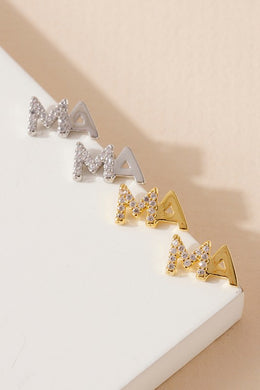 MAMA Stud Earrings