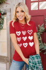 Layered Heart Graphic Top