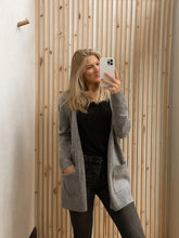 Mid Length Mossy Open Cardigan