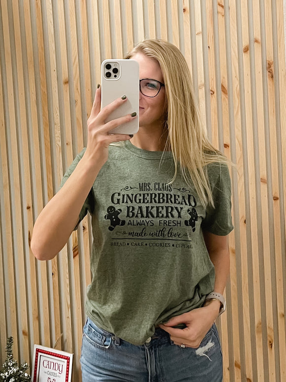 Gingerbread Bakery Graphic Tee