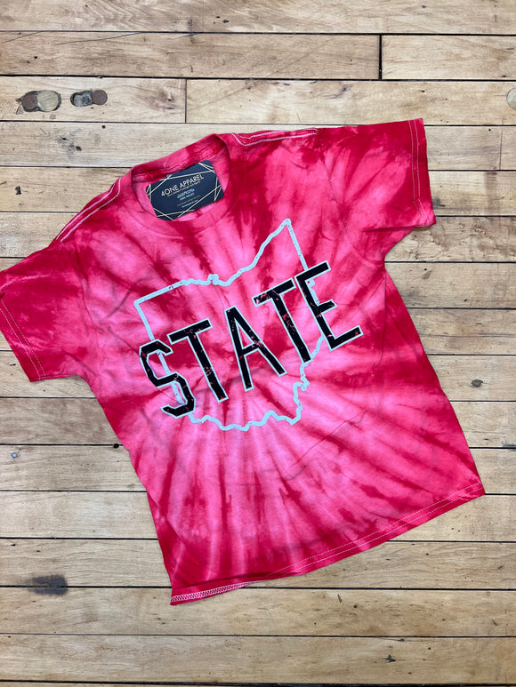 Youth State Tie Dye Tee