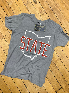 State Gray Tee