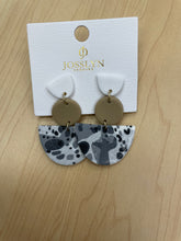 Patterned Speckled Earrings