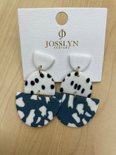 Patterned Speckled Earrings