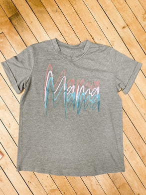 Mama Quadruple Shadows Graphic Tee