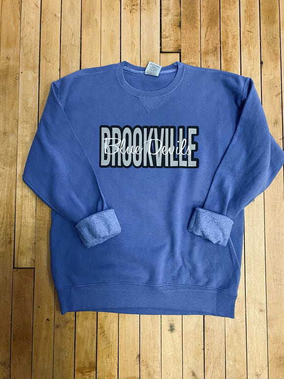 Brookville Bluedevils Comfort Sweatshirt