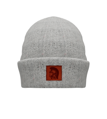 Arcanum PTO Leather Patch Beanie