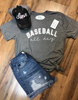 Baseball All Day Tee