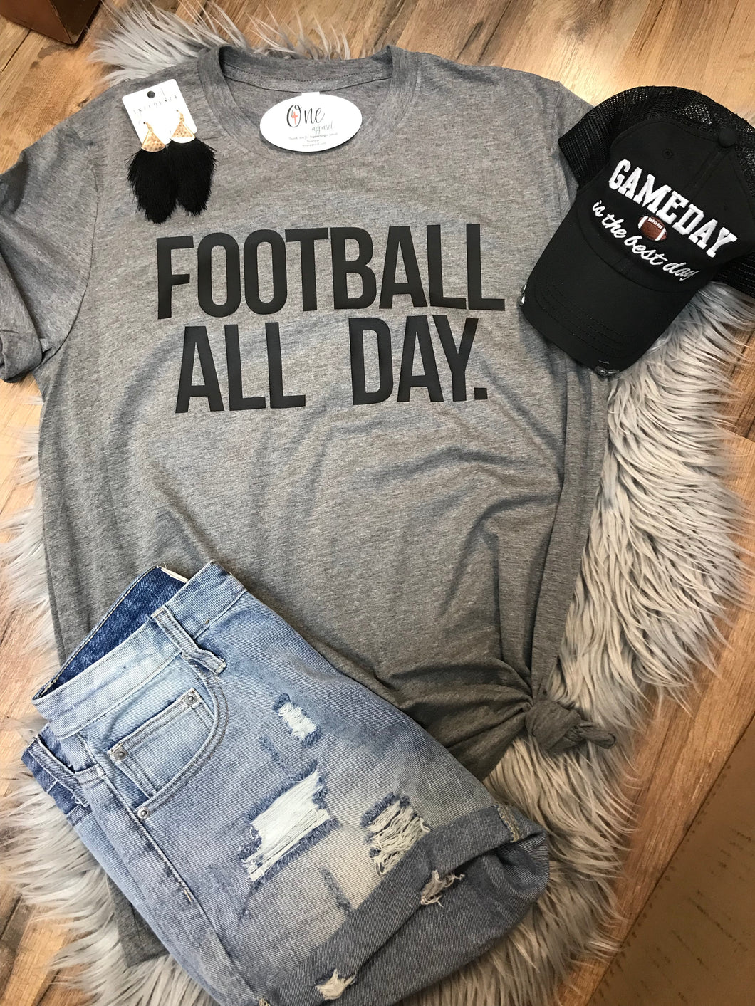 Football All Day Tee