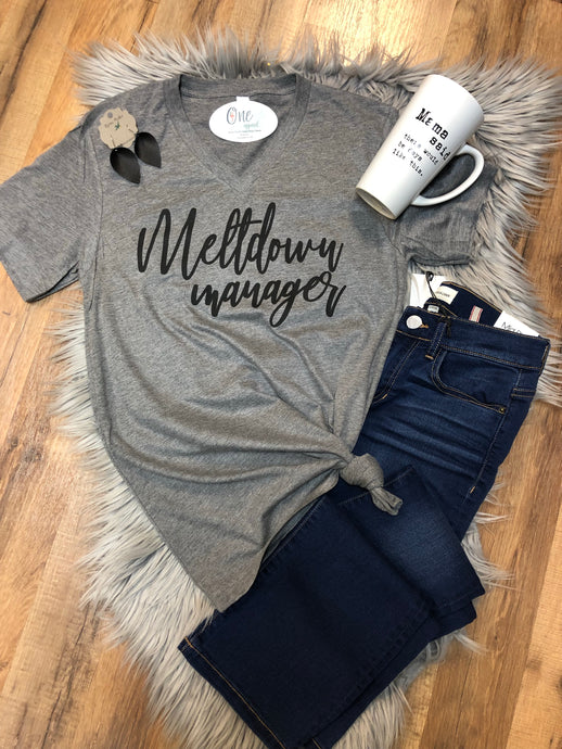 Meltdown manager tee