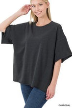 Raw Edge Boxy Top